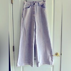 Urban Outfitters Purple Wide Leg Pant